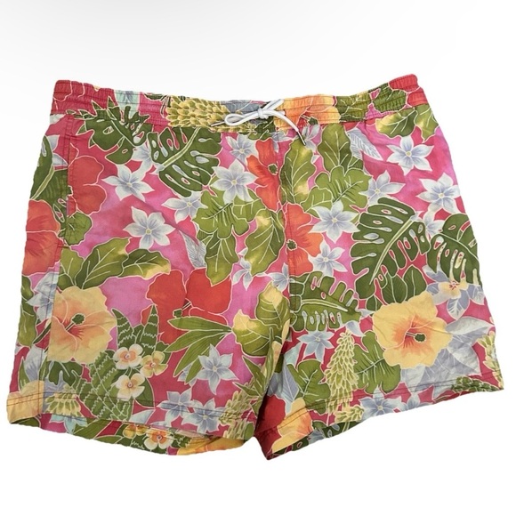 Men’s Polo Ralph Lauren Floral Swim Trunks Size XL - Picture 1 of 2